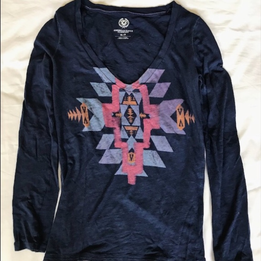 Dark Blue Long Sleeves
